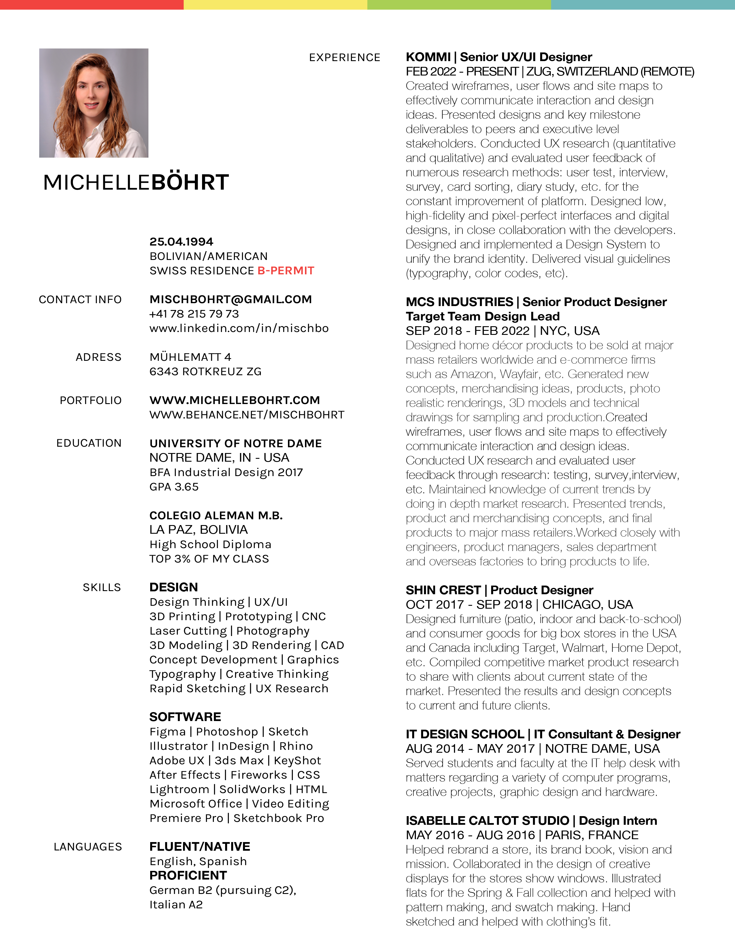 Michelle_Bohrt-_CV_2023_UX